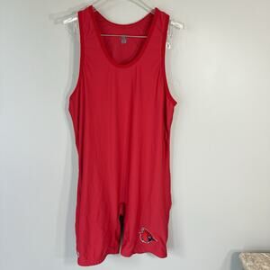 Thomas Worthington School Wrestling Singlet L Spandex Training Cliff Keen Gym